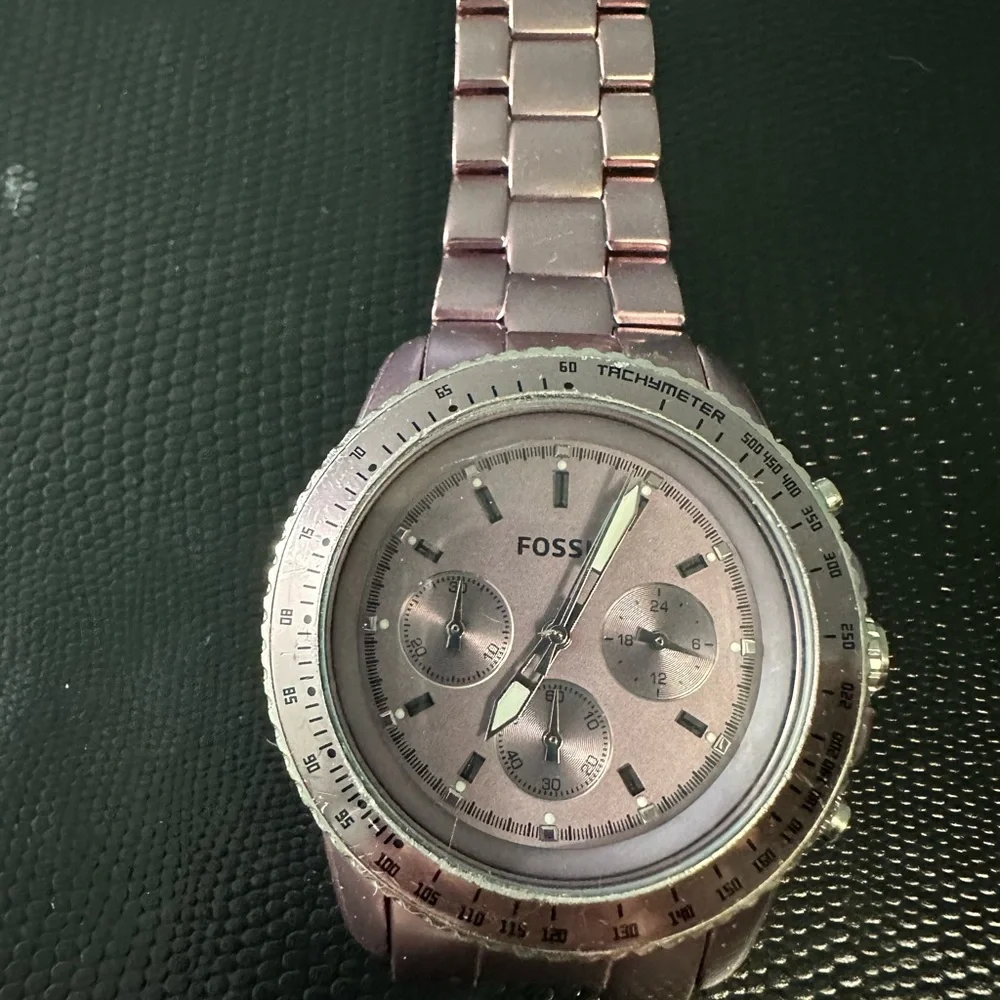 Fossil Tachymeter Purple Watch - Picture 8 of 11